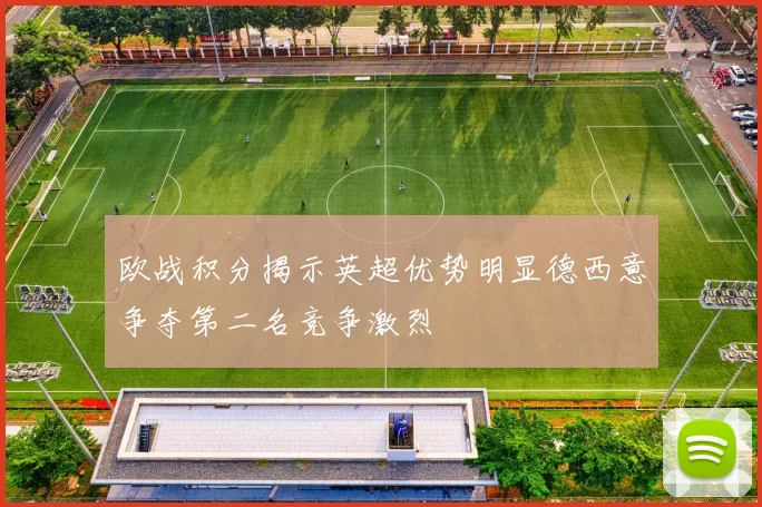 欧战积分揭示英超优势明显德西意争夺第二名竞争激烈